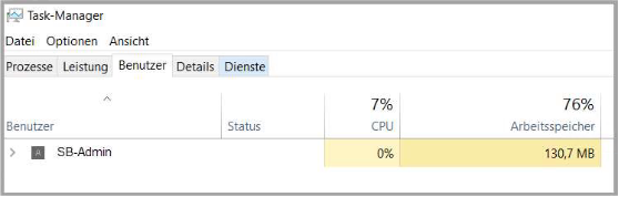 Taskmanager Punkt c