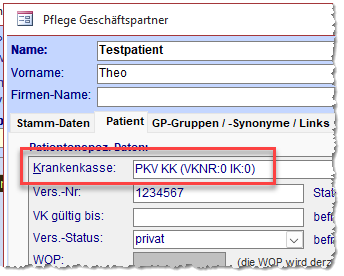 Krankenkasse mit PKV-Gruppe verknüpfen